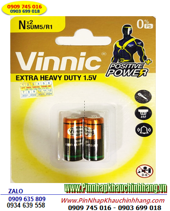 Vinnic SUM5, Pin R1 _Pin N Pin VINNIC SUM 5 /R1 Extra Heavy Duty 1.5v chính hãng (Vỉ 2viên)